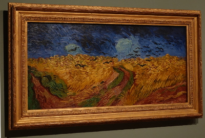 Champ de blé aux corbeaux (1890) Vincent VAN GOGH