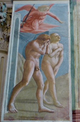 Adam et Ève chassés du Jardin d'Éden - Chapelle Brancacci