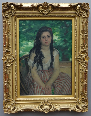 La Bohémienne (1868) Pierre-Auguste RENOIR