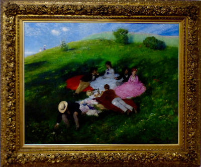 Pique-nique en mai (1873) Pál Szinyei Merse