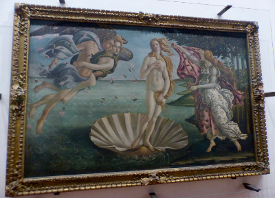 La naissance de Vénus (1484-1485)