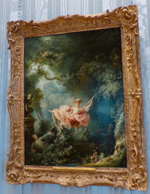 Les Hasards heureux de l'escarpolette (1767-1769) Jean-Honoré FRAGONARD