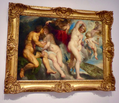 Le roi Ixion trompé par Junon, qu’il voulait séduire (1615) - Pierre Paul RUBENS